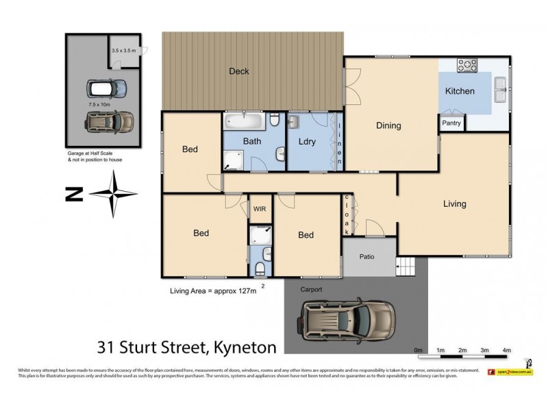 31 Sturt Street,, Kyneton VIC 3444 Floorplan