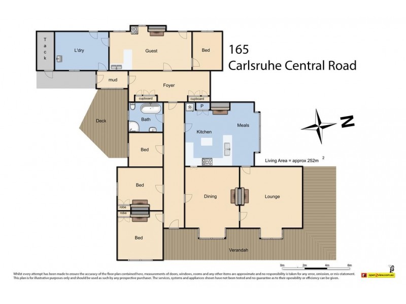 164 Carlsruhe Central Road,, Kyneton South VIC 3444 Floorplan