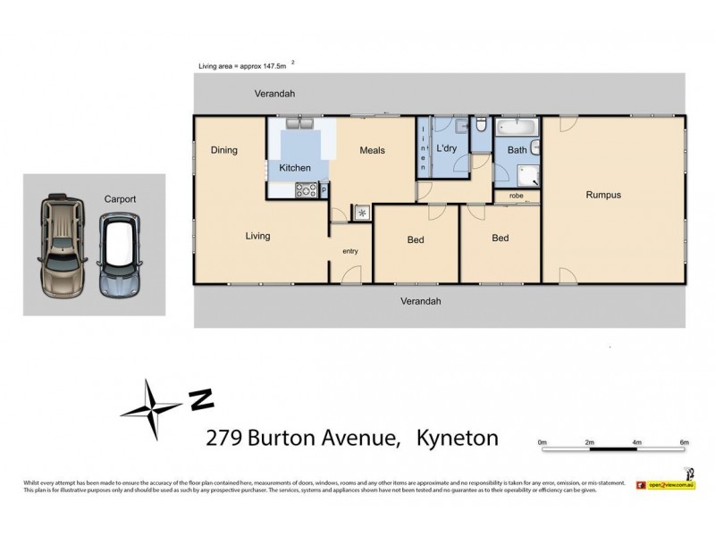 279 Burton Avenue, Kyneton VIC 3444 Floorplan