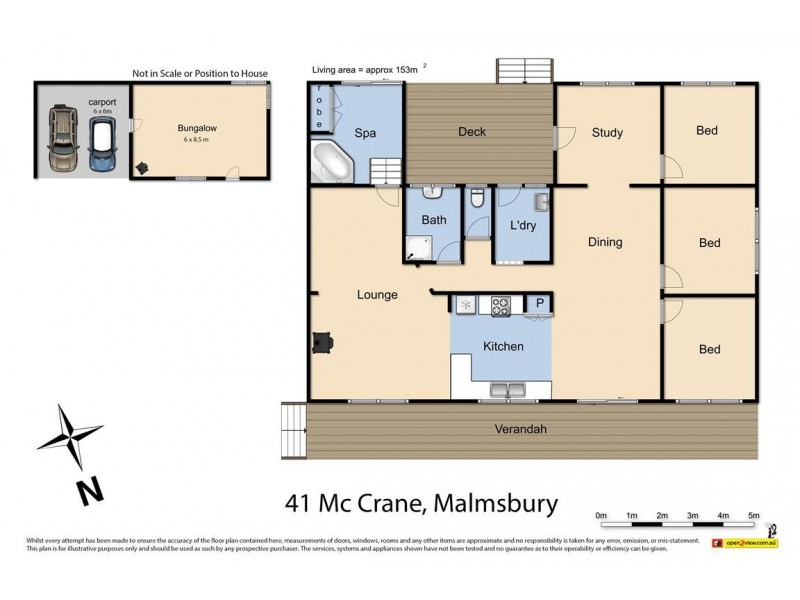 41 McCrane Street, Malmsbury VIC 3446 Floorplan