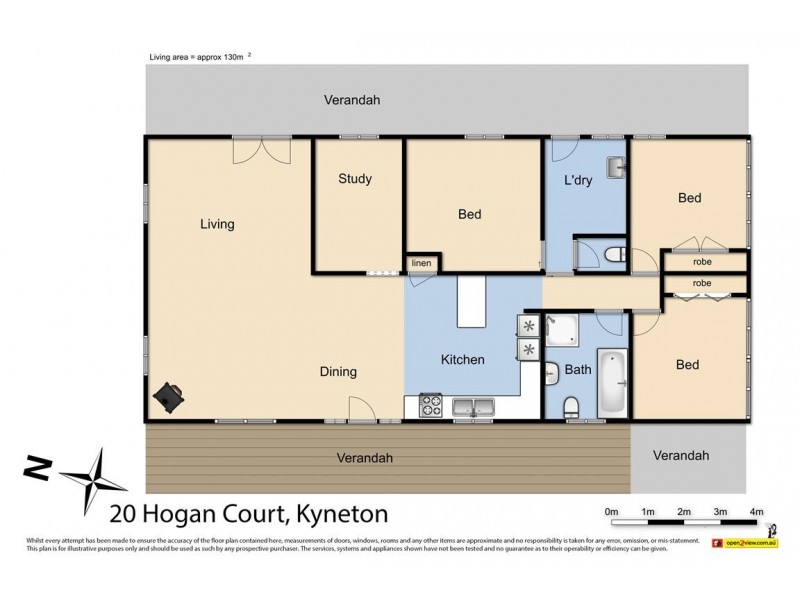 20 Hogan Court, Kyneton VIC 3444 Floorplan