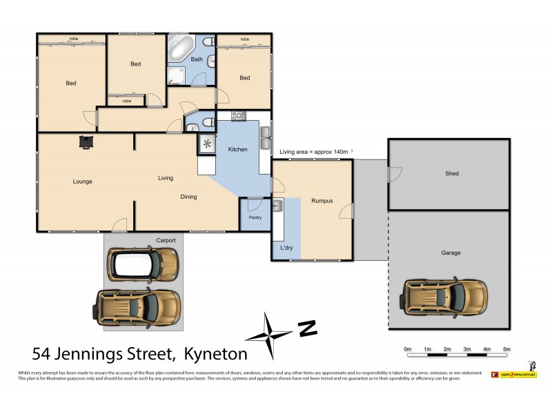 54 Jennings Street, Kyneton VIC 3444 Floorplan