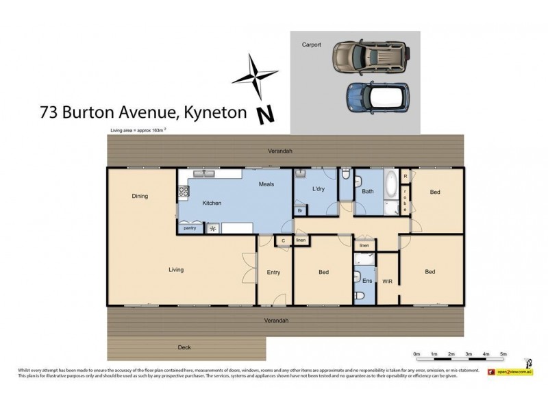 73 Burton Avenue, Kyneton VIC 3444 Floorplan