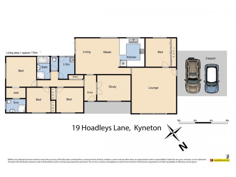 19 Hoadleys Lane, Kyneton VIC 3444 Floorplan