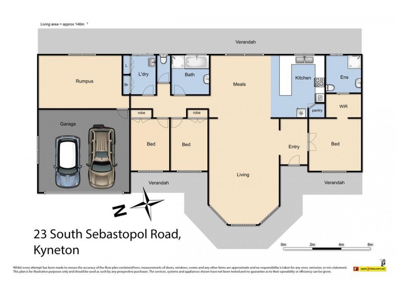 23 South Sebastopol Road, Kyneton VIC 3444 Floorplan