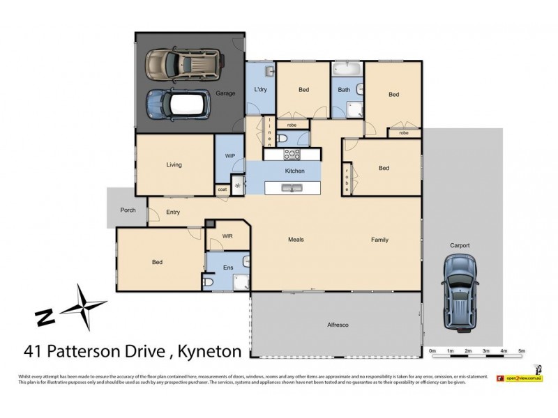 41 Patterson Drive, Kyneton VIC 3444 Floorplan