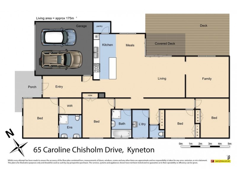 65 Caroline Chisholm Drive, Kyneton VIC 3444 Floorplan