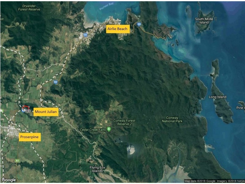 Lot 250 Shute Harbour Road, Mount Julian QLD 4800