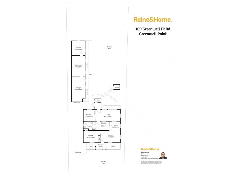109 Greenwell Point Road, Greenwell Point NSW 2540 Floorplan