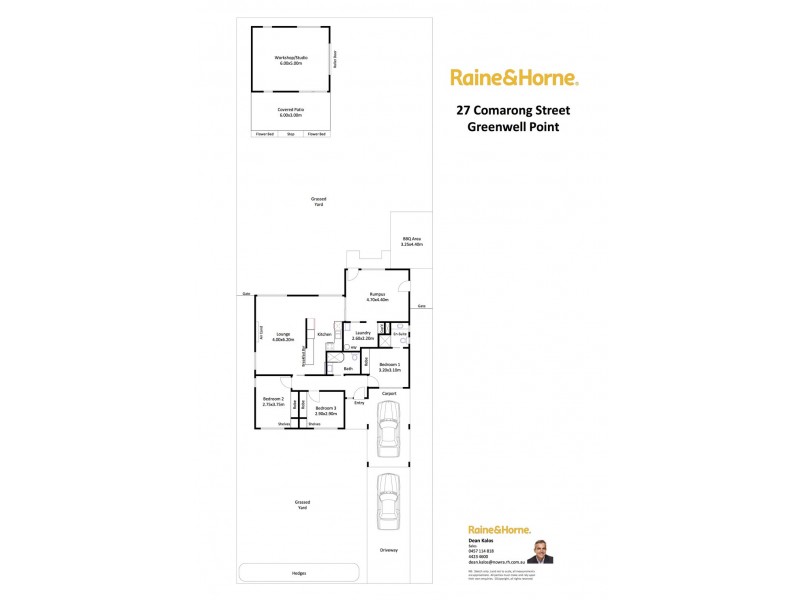 27 Comarong Street, Greenwell Point NSW 2540 Floorplan