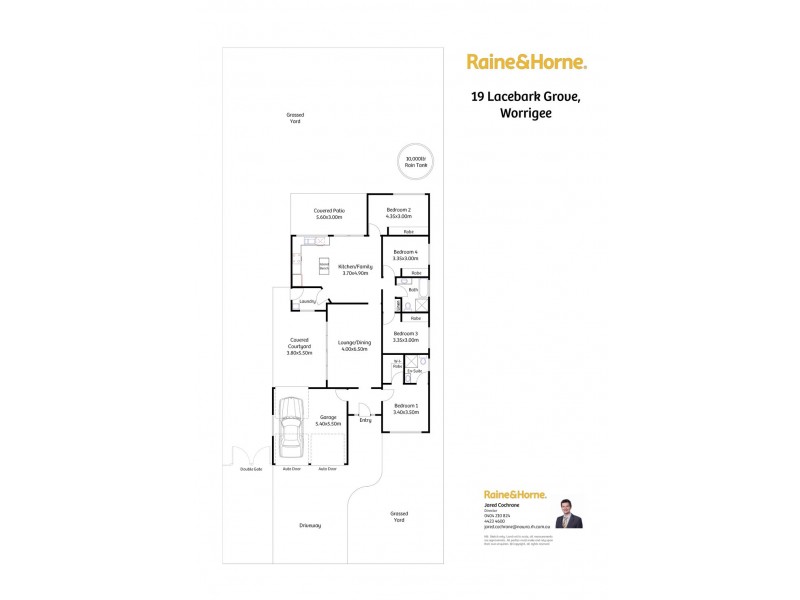 19 Lacebark Grove, Worrigee NSW 2540 Floorplan