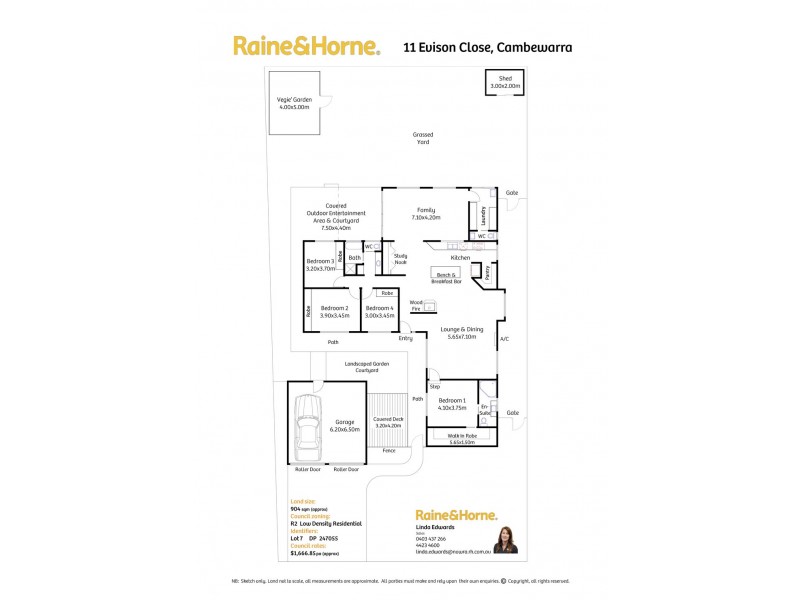 11 Evison Close, Cambewarra NSW 2540 Floorplan