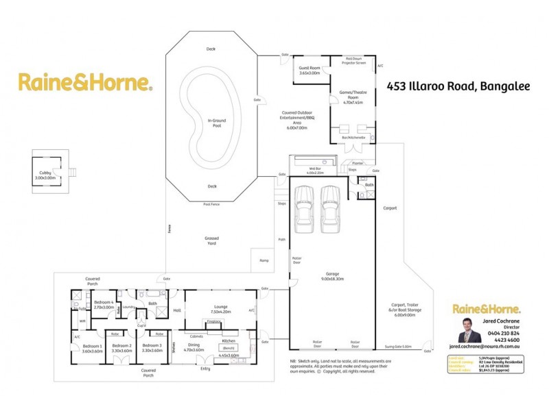 453 Illaroo Road, Bangalee NSW 2541 Floorplan