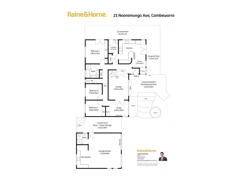 21 Nooramunga Avenue, Cambewarra NSW 2540 Floorplan