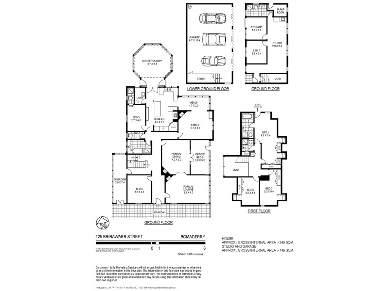 125 Brinawarr Street, Bomaderry NSW 2541 Floorplan