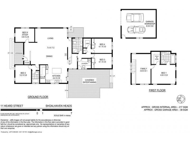 11 Heard Avenue, Shoalhaven Heads NSW 2535 Floorplan