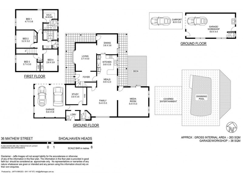 36 Mathews Street, Shoalhaven Heads NSW 2535 Floorplan