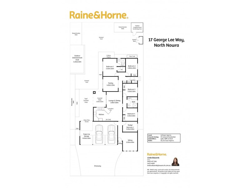 17 George Lee way, North Nowra NSW 2541 Floorplan