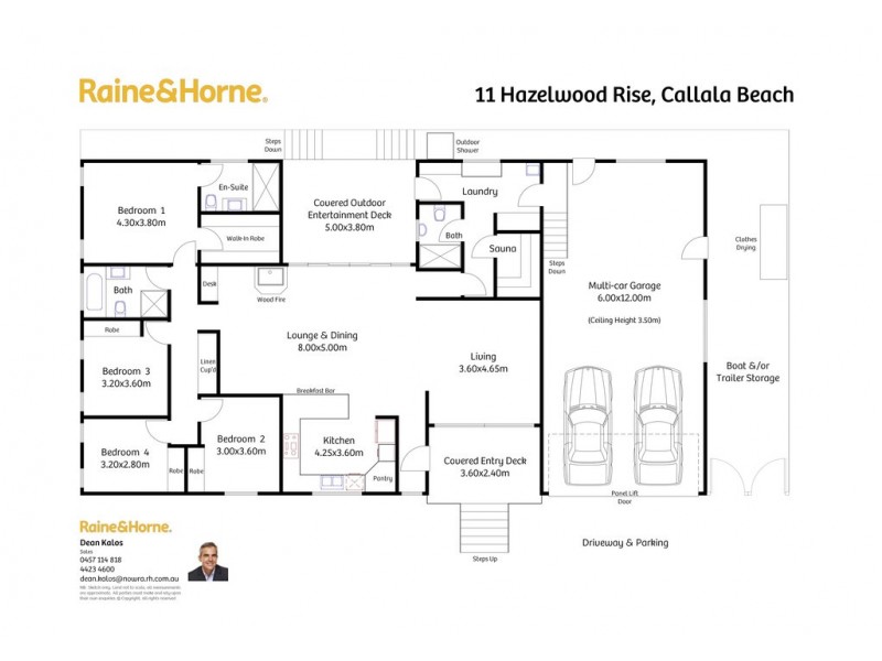 11 Hazelwood Rise, Callala Beach NSW 2540 Floorplan