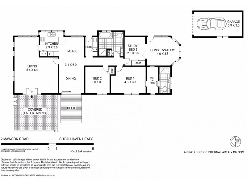 2 Mawson Road, Shoalhaven Heads NSW 2535 Floorplan