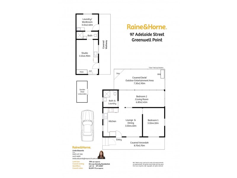 97 Adelaide Street, Greenwell Point NSW 2540 Floorplan