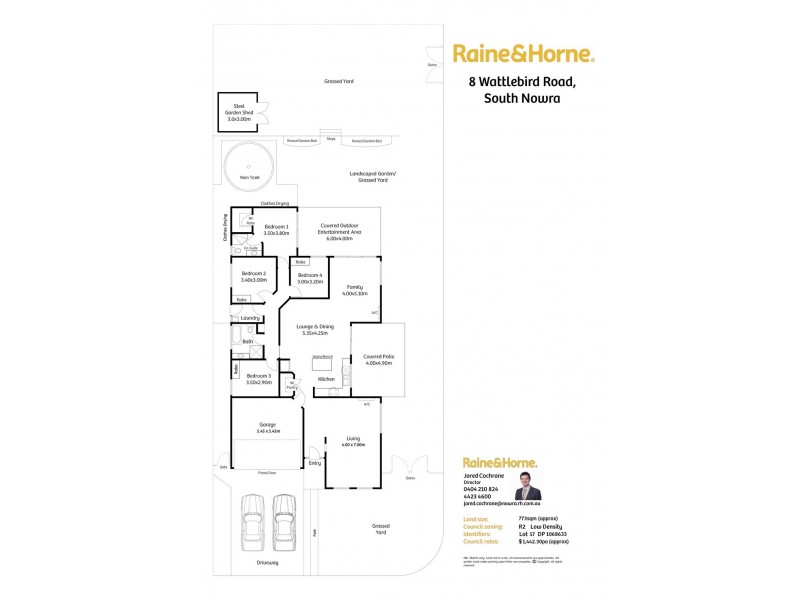 8 Wattlebird Road, South Nowra NSW 2541 Floorplan