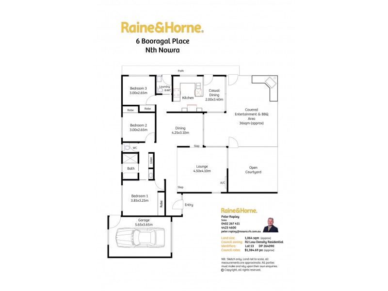 6 Booragal Place, North Nowra NSW 2541 Floorplan