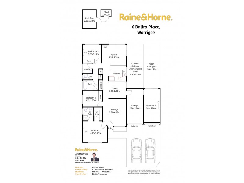 6 Balira Place, Worrigee NSW 2540 Floorplan