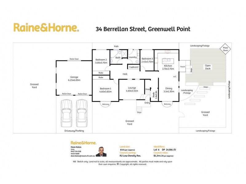 34 Berrellan Street, Greenwell Point NSW 2540 Floorplan