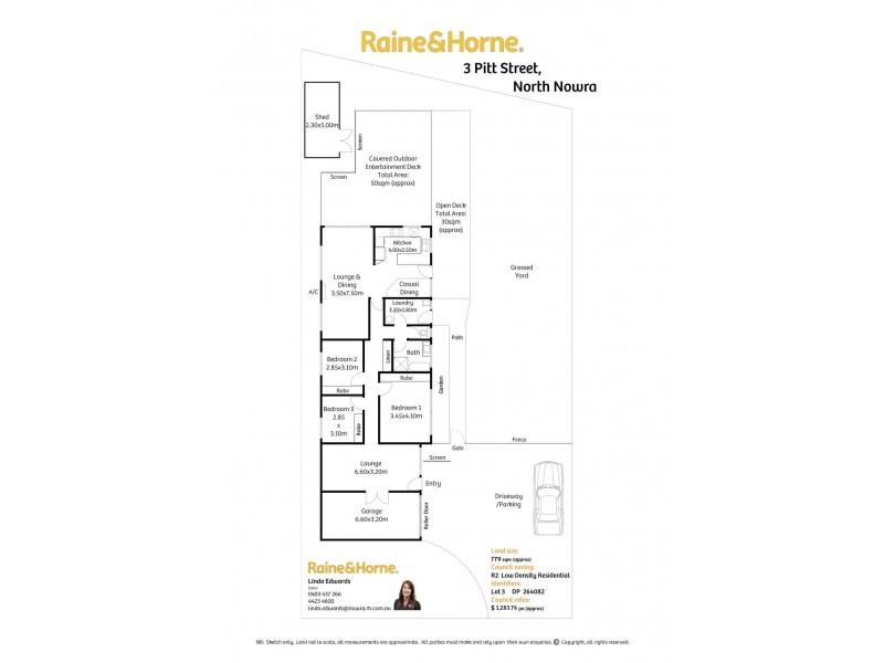 3 Pitt Street, North Nowra NSW 2541 Floorplan