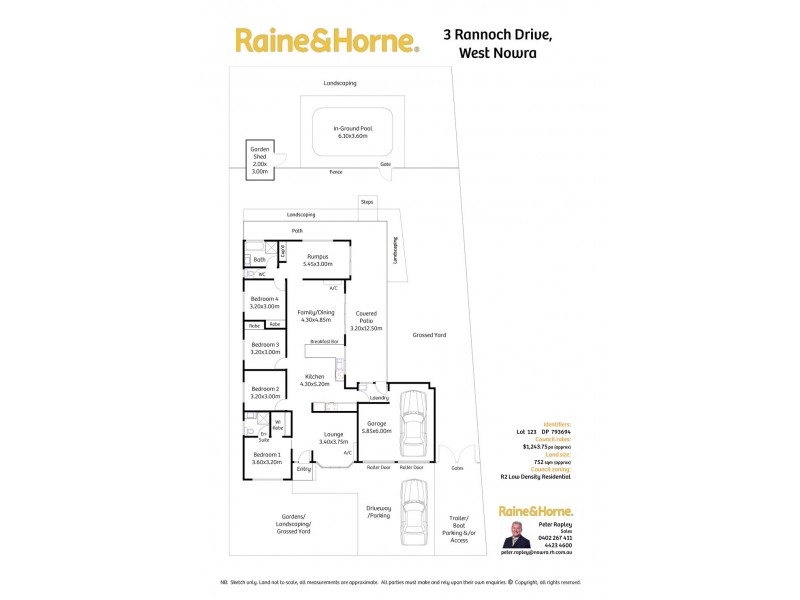 3 Rannoch Drive, Nowra NSW 2541 Floorplan
