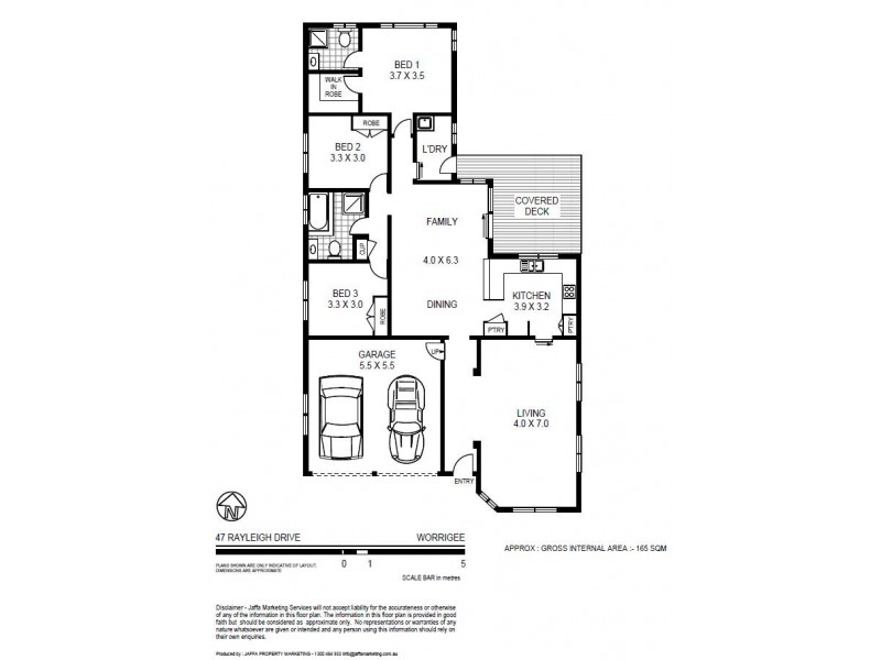 47 Rayleigh Drive, Worrigee NSW 2540 Floorplan