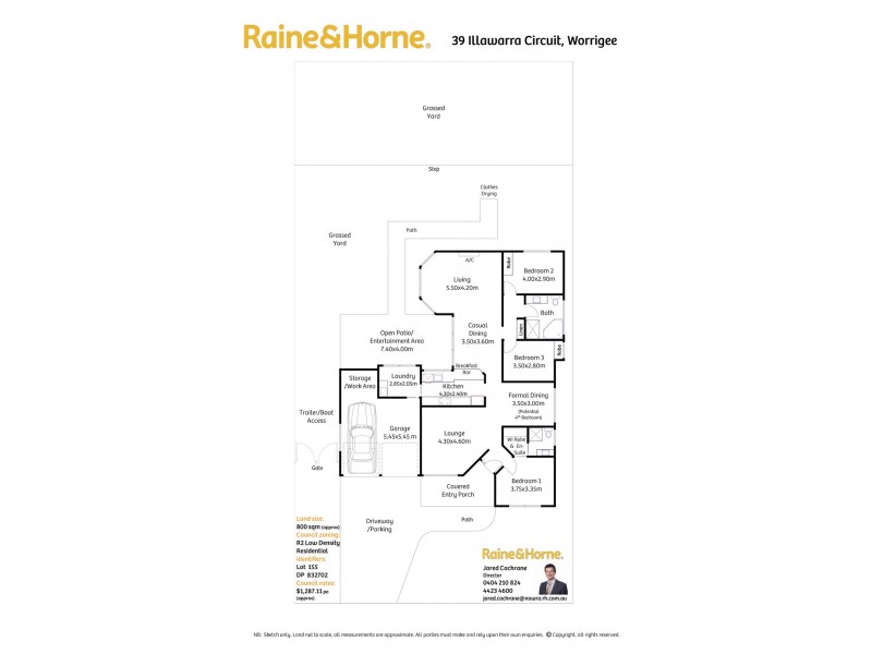 39 Illawarra Circuit, Worrigee NSW 2540 Floorplan