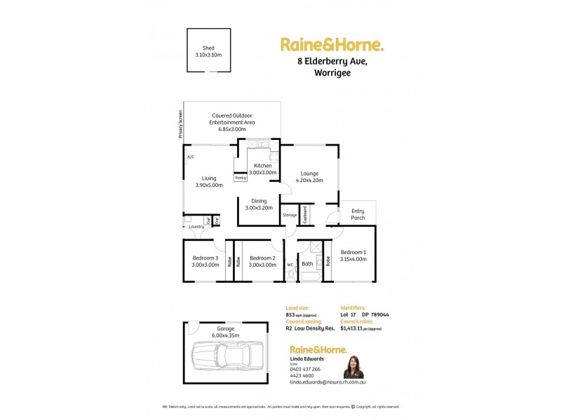 8 Elderberry Avenue, Worrigee NSW 2540 Floorplan