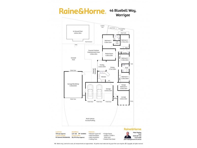 46 Blue Bell Way, Worrigee NSW 2540 Floorplan
