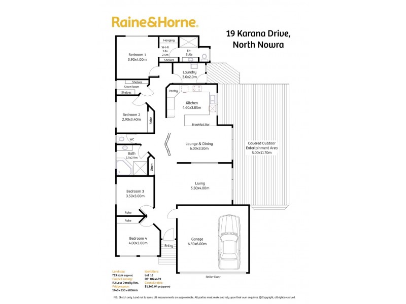 19 Karana Drive, North Nowra NSW 2541 Floorplan