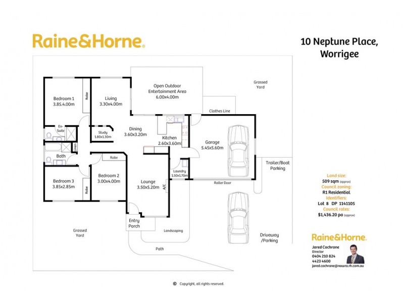 10 Neptune Place, Worrigee NSW 2540 Floorplan