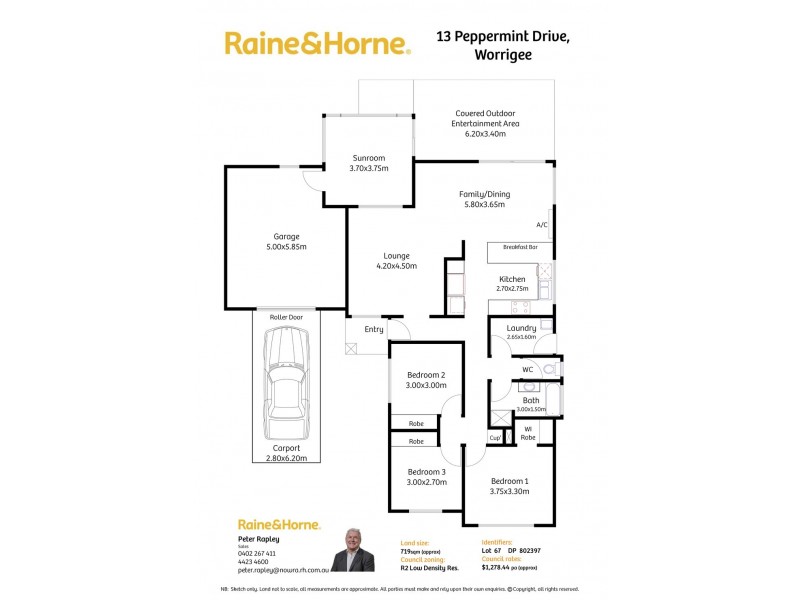 13 Peppermint Drive, Worrigee NSW 2540 Floorplan