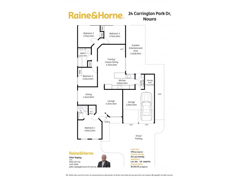 24 Carrington Park Drive, Nowra NSW 2541 Floorplan
