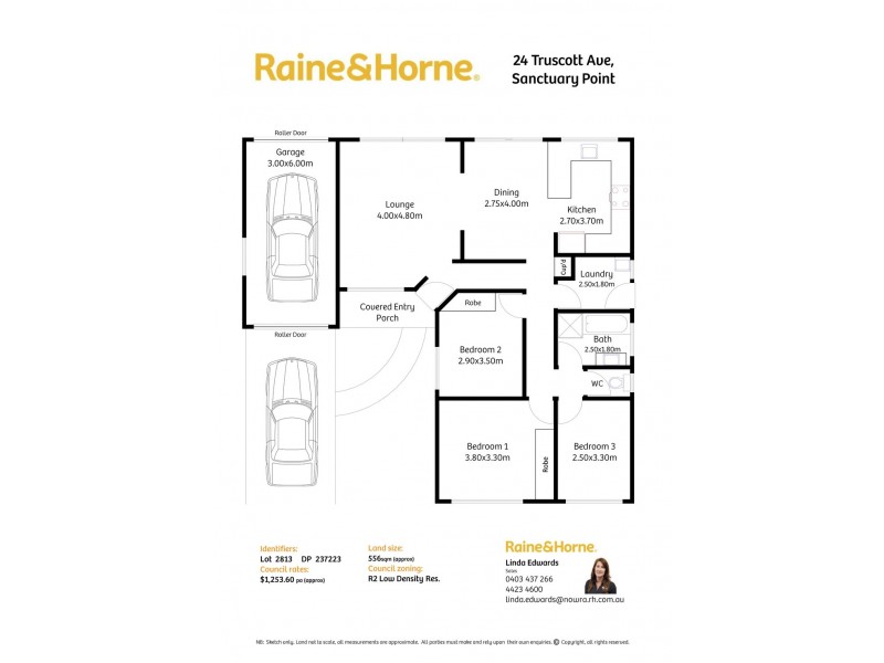 24 Truscott Avenue, Sanctuary Point NSW 2540 Floorplan