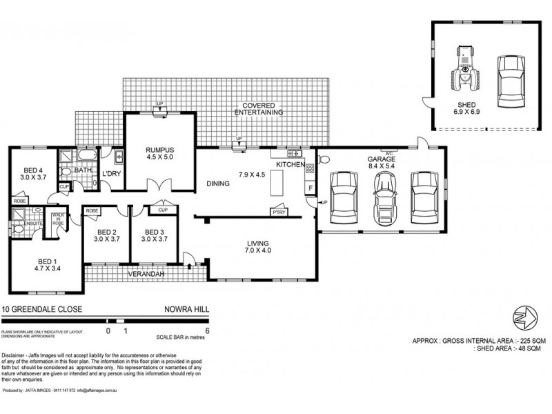 10 Greendale Close, Nowra Hill NSW 2540 Floorplan