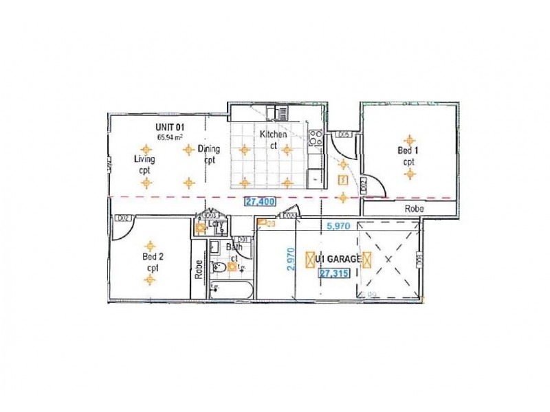 1/46 Hillcrest Avenue, South Nowra NSW 2541 Floorplan
