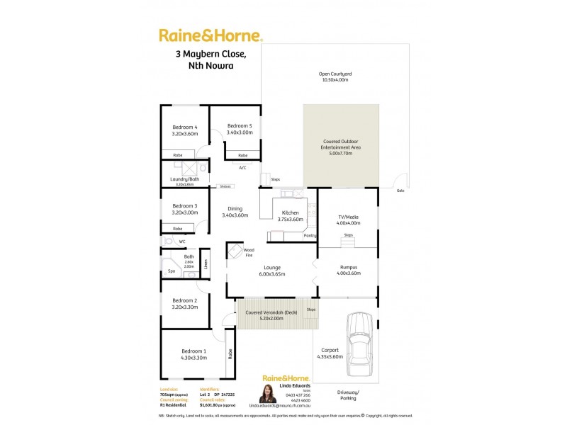3 Maybern Close, North Nowra NSW 2541 Floorplan
