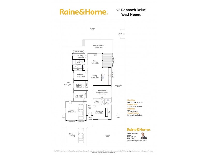 56 Rannoch Drive, West Nowra NSW 2541 Floorplan