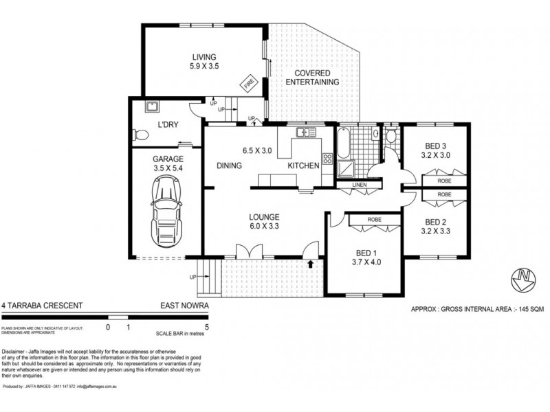 4 Tarraba Crescent, Nowra NSW 2541 Floorplan