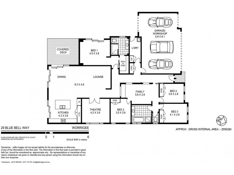 29 Blue Bell Way, Worrigee NSW 2540 Floorplan