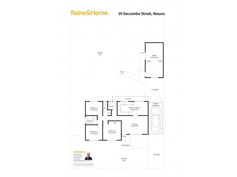 19 Seccombe Street, Nowra NSW 2541 Floorplan