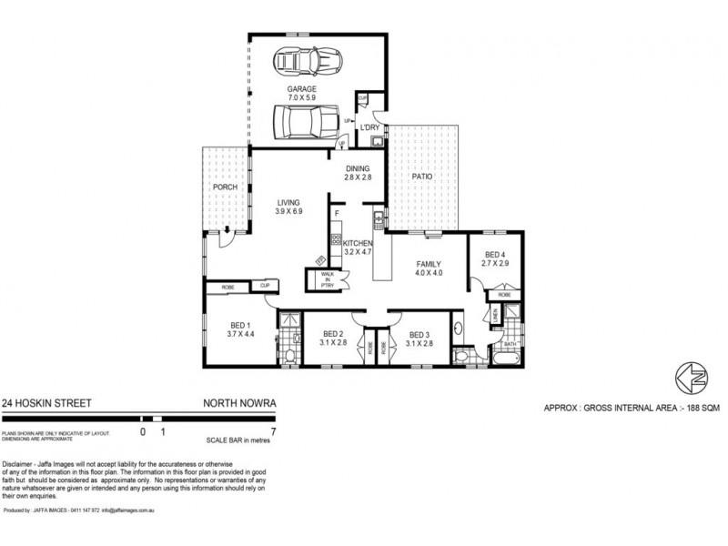 24 Hoskin Street, North Nowra NSW 2541 Floorplan