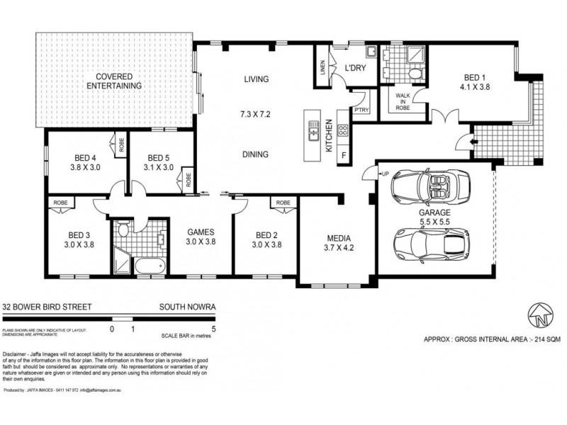 32 Bowerbird Street, South Nowra NSW 2541 Floorplan
