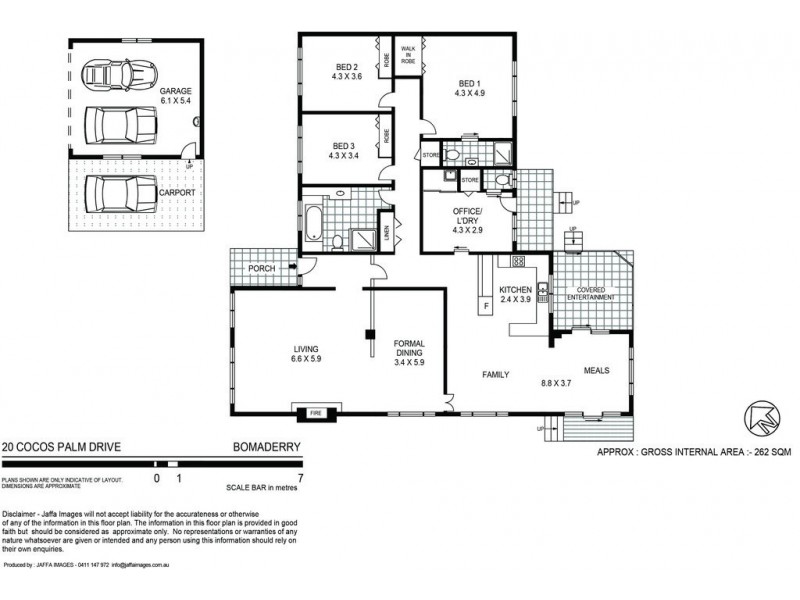 20 Cocos Palm Drive, Bomaderry NSW 2541 Floorplan